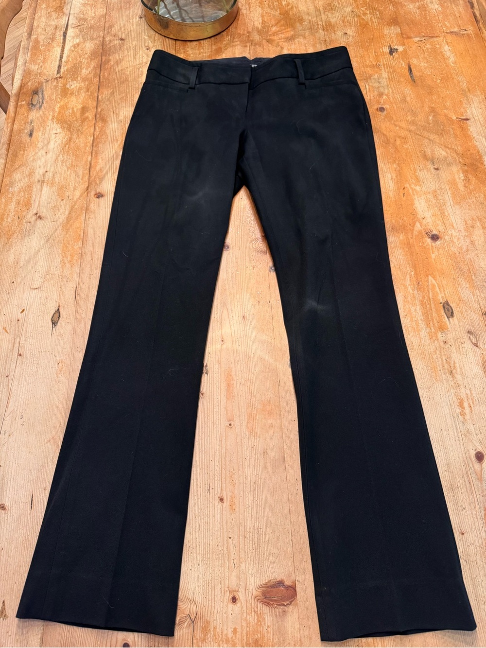 Express Black Women's Dress Trousers - Straight Leg